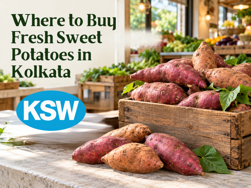Fresh Sweet Potatoes in Kolkata